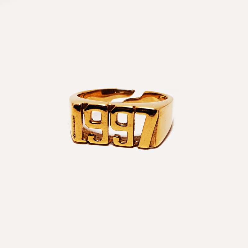 انگشتر زنانه مدل سال میلادی 1997