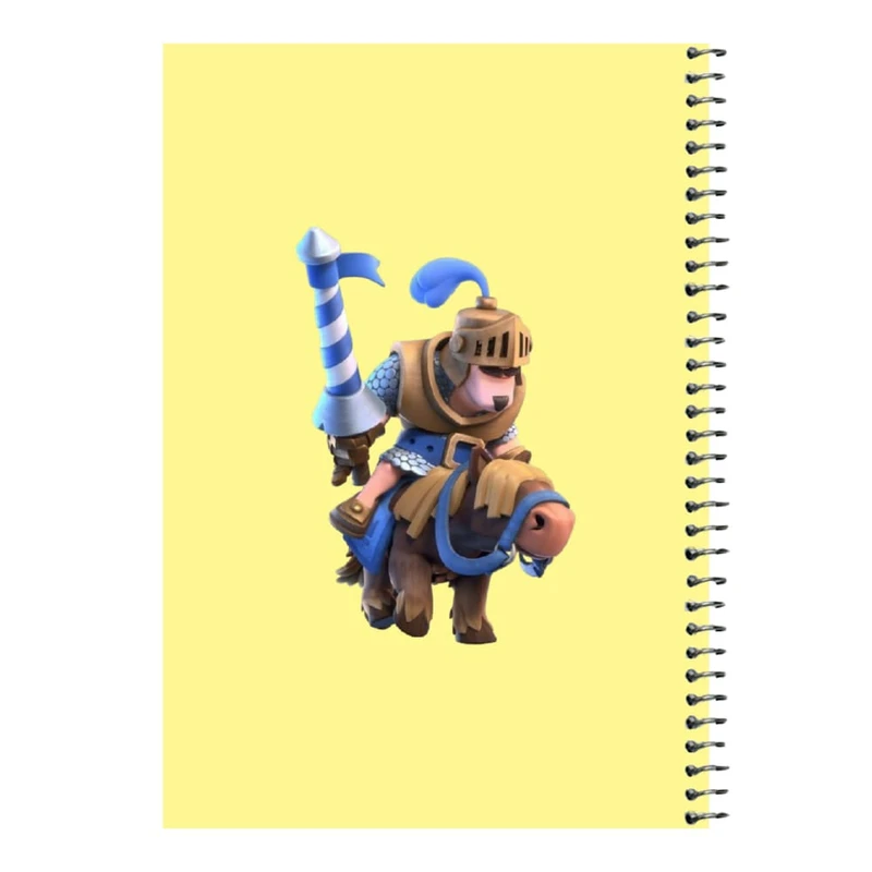 دفتر مشق 80 برگ اس جی مدل کلش کد 10