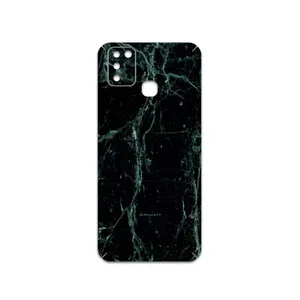 MAHOOT Graphite-Green-Marble Cover Sticker for Infinix Smart 6 X657B