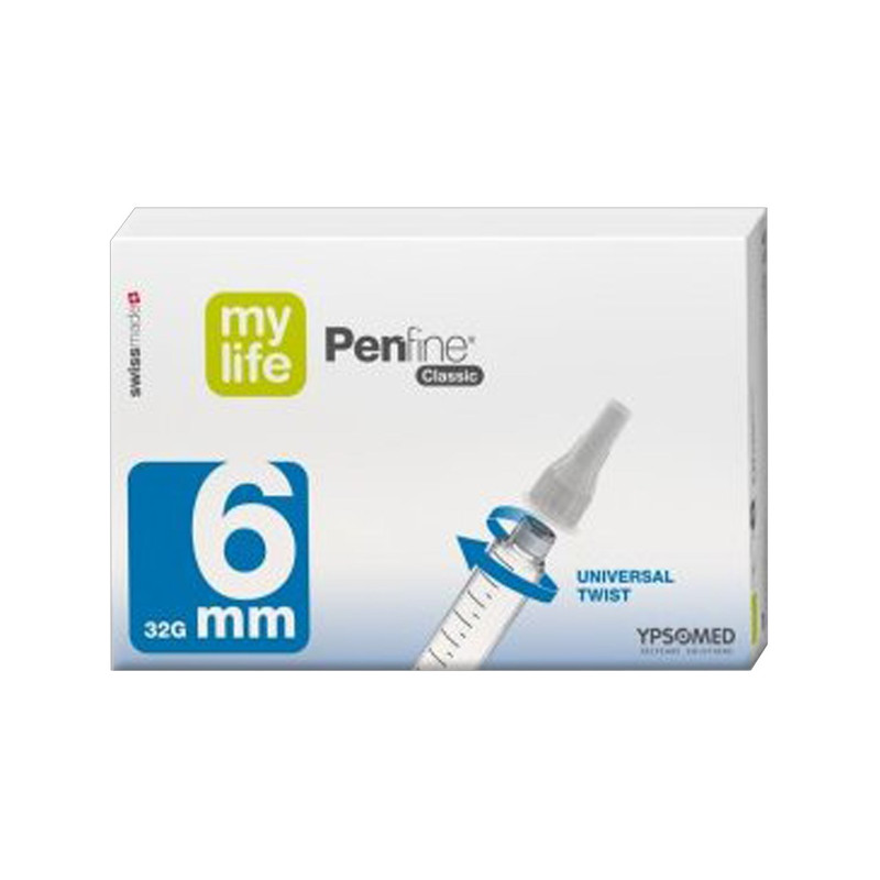 سوزن کلیک قلم انسولین ایپسومد 6 میلیمتر 100 عددی
