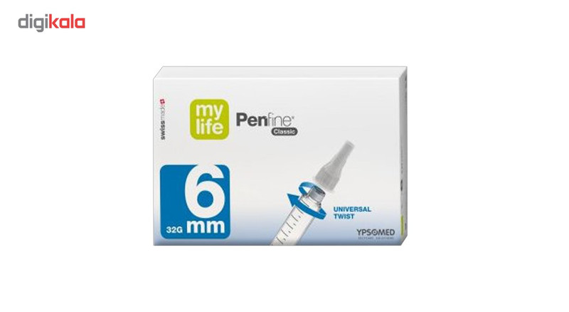 سوزن کلیک قلم انسولین ایپسومد 6 میلیمتر 100 عددی