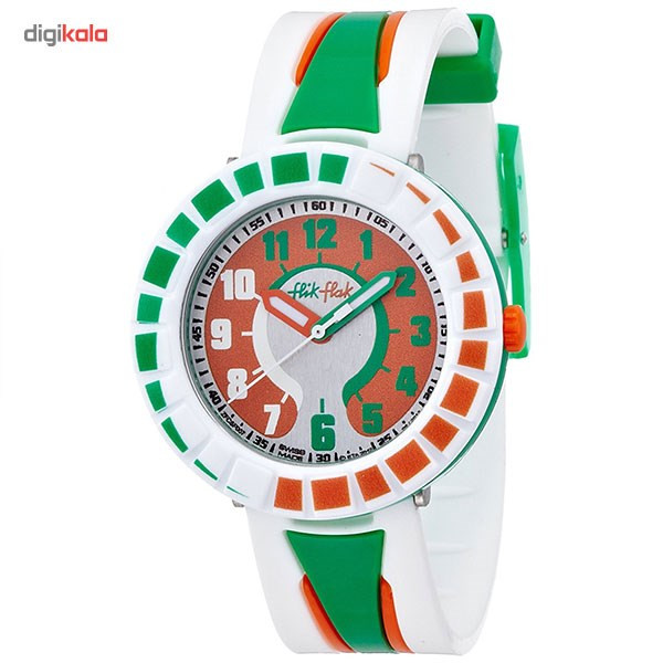 ساعت مچی عقربه ای بچه گانه فلیک فلاک مدل FCSP007 ساعت مچی عقربه ای بچه گانه فلیک فلاک مدل FCSP007