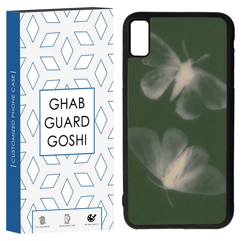 کاور قاب گارد گوشی طرح پروانه کد TPU-167 مناسب برای گوشی موبایل اپل Iphone XS MAX/ .X MAX