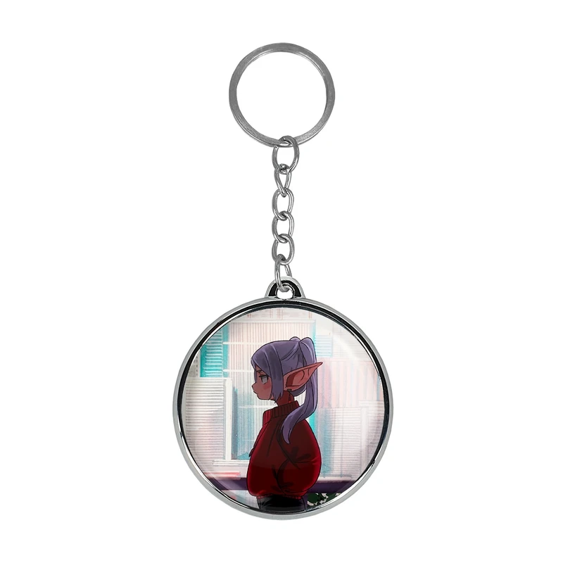 جاکلیدی خندالو طرح انیمه فریرن (Frieren) مدل دوطرفه کد 3386833869