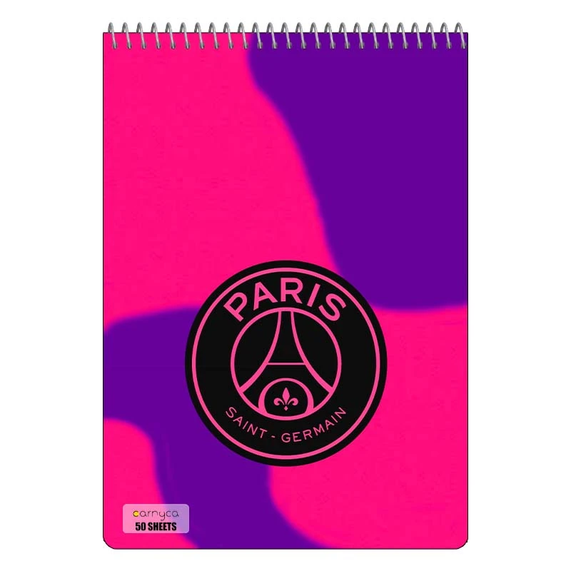 دفتر نقاشی 50 برگ سیمی کارنیکا طرح پاری سن ژرمن Paris Saint Germain کد 99730