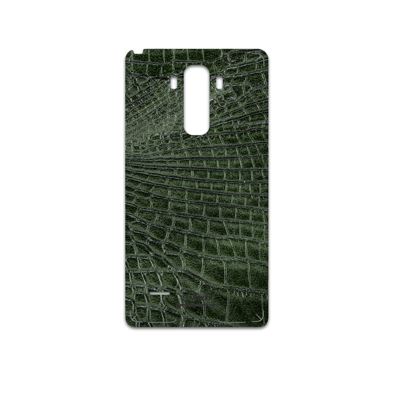 برچسب پوششی ماهوت مدل Green-Crocodile-Leather مناسب برای گوشی موبایل ال جی G4 Stylus