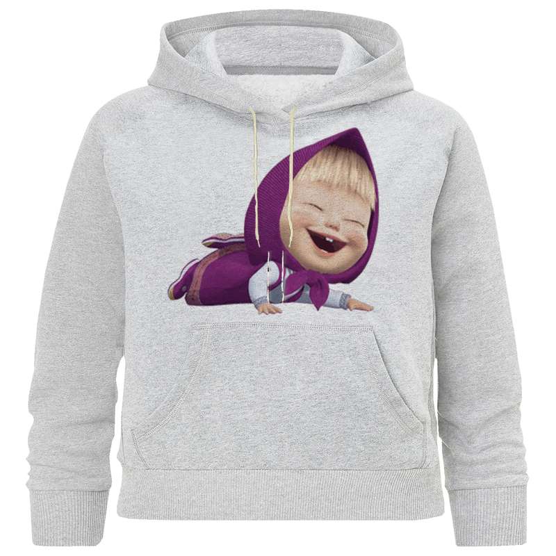 هودی دخترانه مدل M 111 ماشا