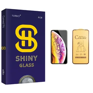 Atouchbo Shiny Glass Ceramics Screen Protector For Apple اپل iPhone XS