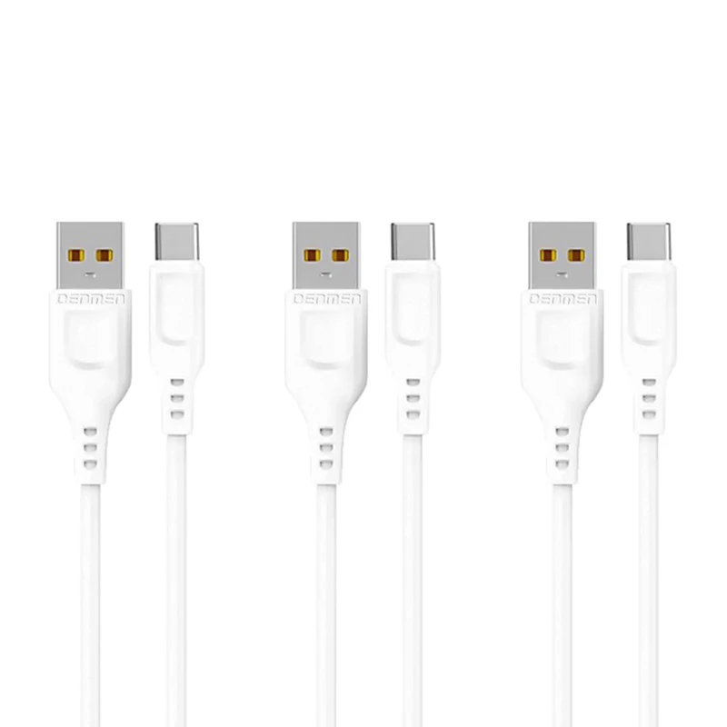 کابل تبدیل USB به USB-C دنمن مدل D01T - A52 مجموعه 3 عددی