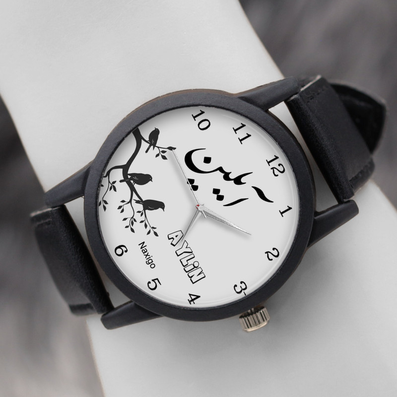 ساعت مچی عقربه ای زنانه ناکسیگو طرح آیلین کد LF3400