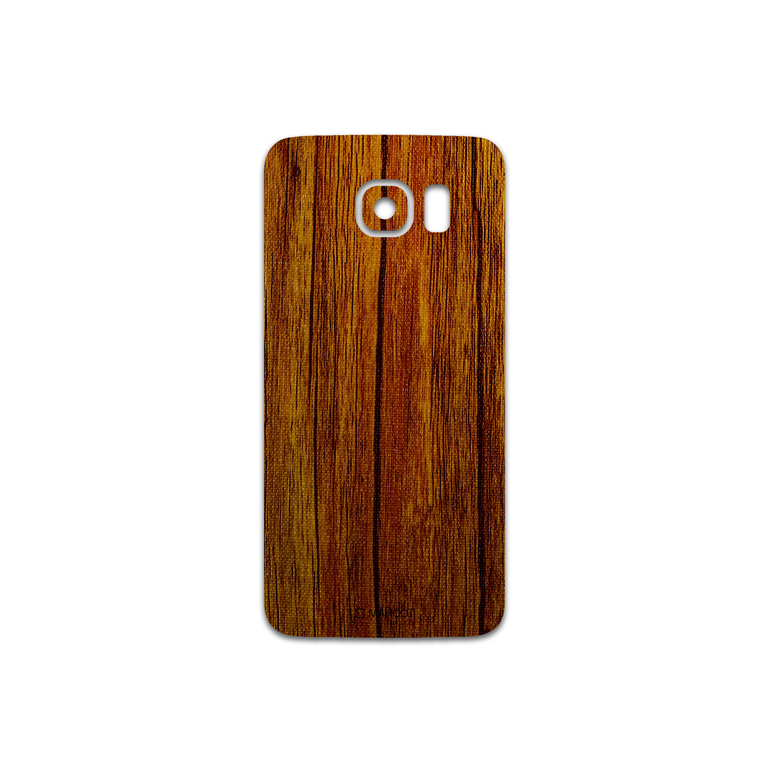 برچسب پوششی ماهوت مدل Orange-Wood مناسب برای گوشی موبایل سامسونگ Galaxy S6