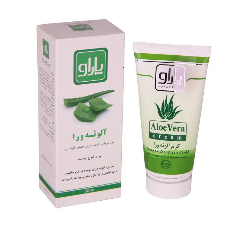 کرم مرطوب کننده پاراو مدل ALOEVERA حجم 50 میلی لیتر 