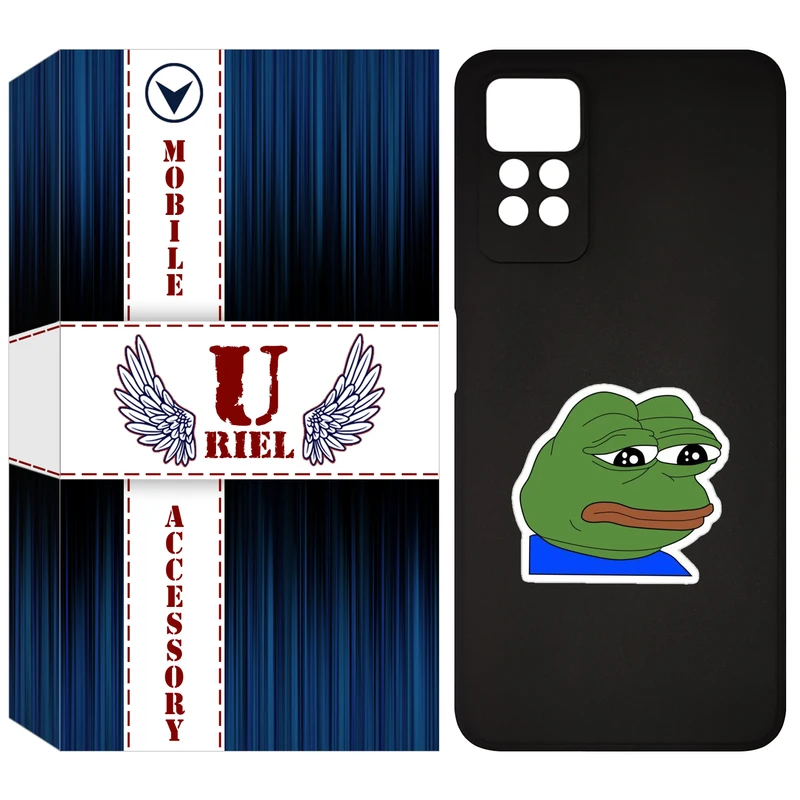 کاور یوریل مدل KSH کد 86 طرح قورباغه غمگین مناسب برای گوشی موبایل شیائومی Redmi Note 12 Pro 4G