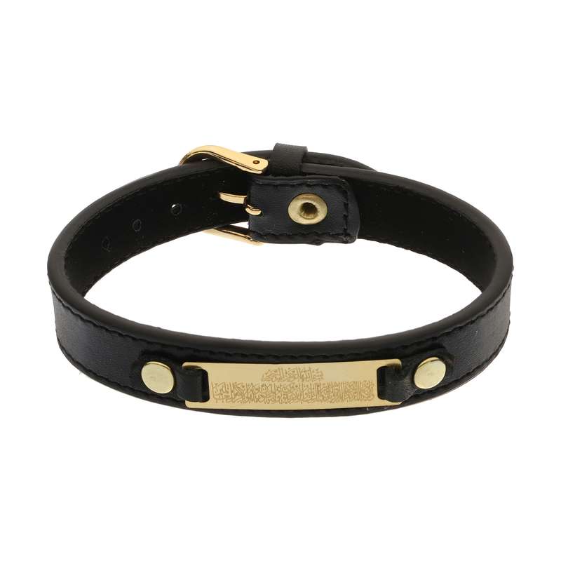 دستبند طلا مردانه مایا ماهک مدل MB1529 طرح آیه وانیکاد دستبند طلا مردانه مایا ماهک مدل MB1529 طرح آیه وانیکاد