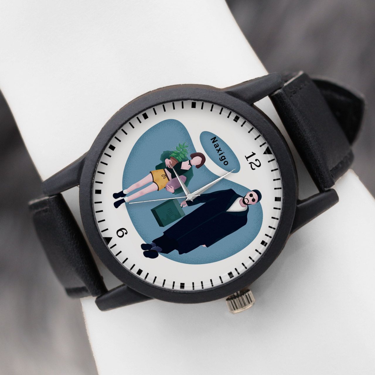 ساعت مچی عقربه ای ناکسیگو طرح Leon کد LF4202 -  - 5