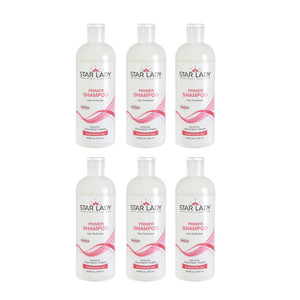 شامپو تقویت کننده مو استارلیدی مدل primer مناسب برای انواع مو حجم 400 میلی لیتر مجموعه شش عددی