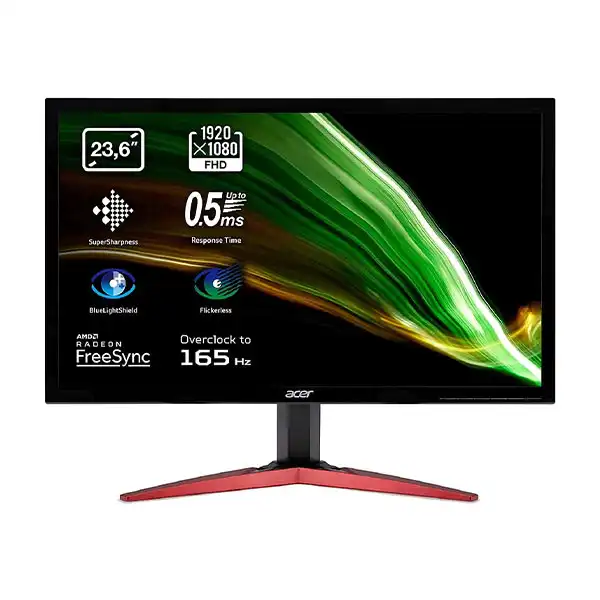 مانیتور مخصوص بازی ایسر مدل KG1 KG241Q S سایز 23.8 اینچ