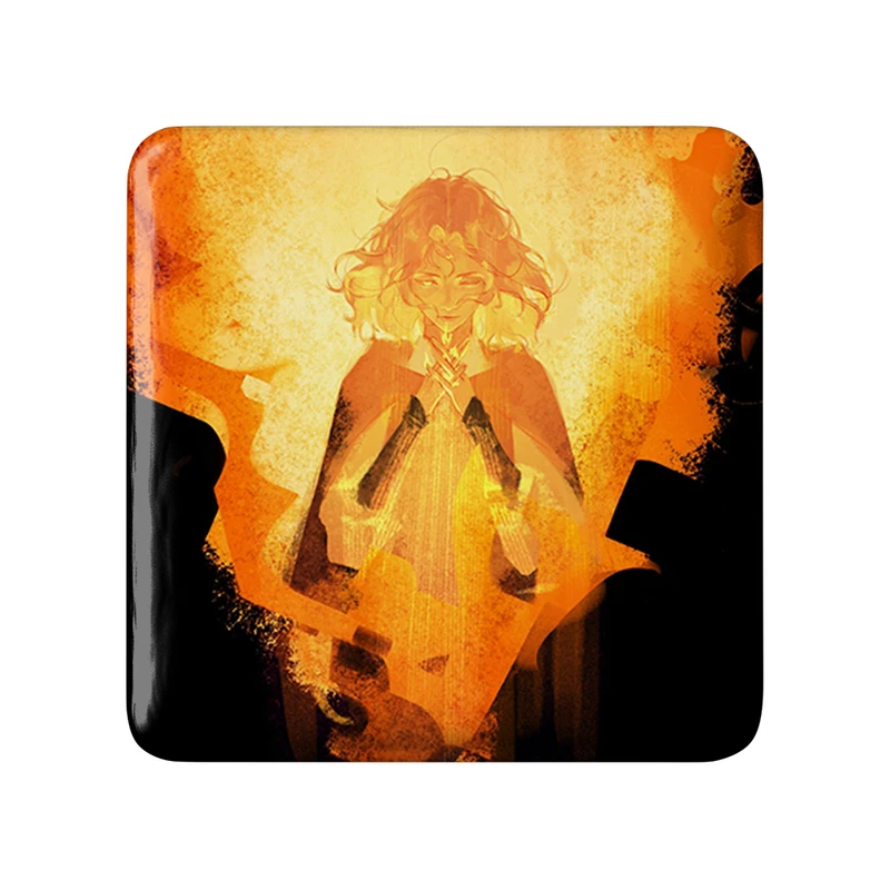 مگنت خندالو طرح بازی الدن رینگ (Elden Ring) مدل مربعی کد 31273