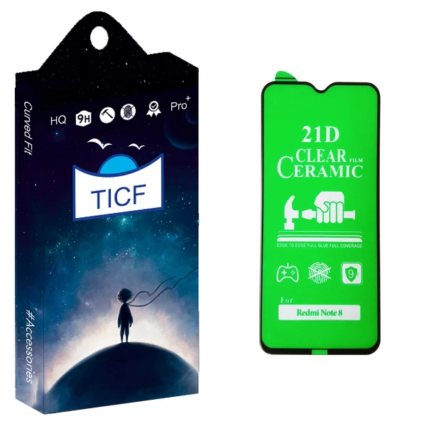 محافظ صفحه نمایش سرامیکی تی ای سی اف مدل +HD مناسب برای گوشی موبایل شیائومی Note 8
