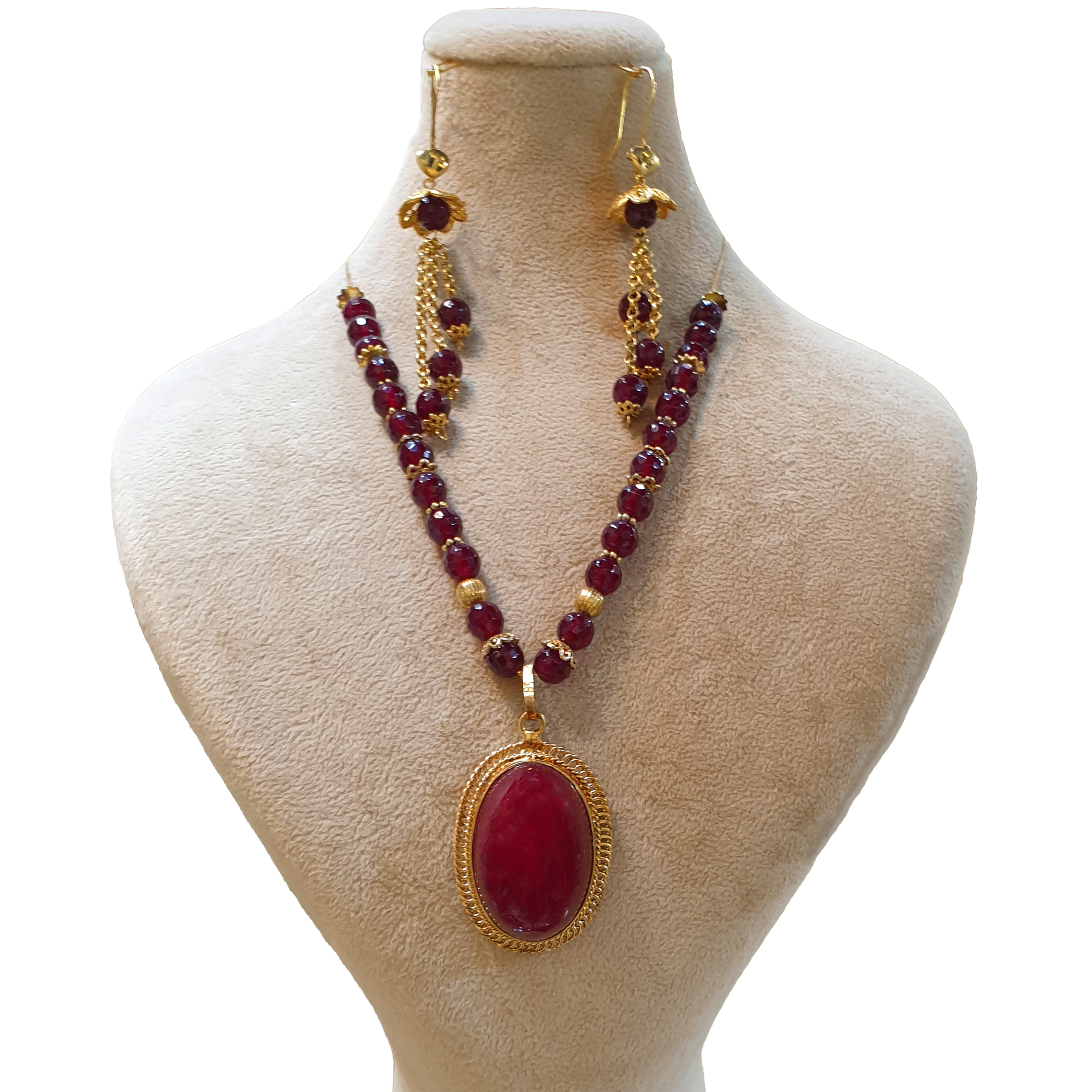 نیم ست نقره زنانه مدل 0209