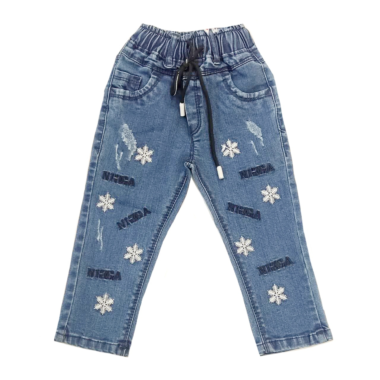 شلوار جین دخترانه مدل yas 1025