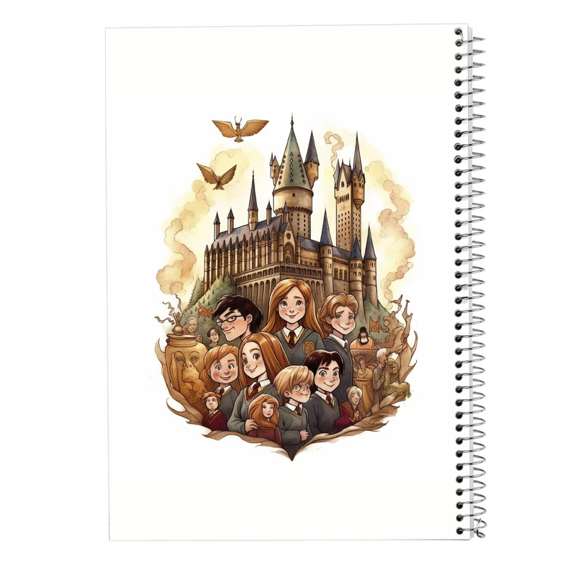 دفتر لیست خرید 50 برگ مدوپد مدل هری پاتر harrypotter کد DF10215