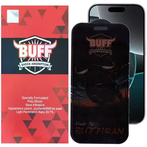 Buff BullRun Privacy Pro Glass Screen Protector For Apple iPhone 16 Pro