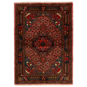 فرش دستبافت یک و نیم متری مدل سنقر ایلیاتی کد 440730c