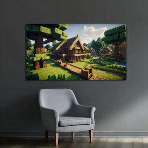 تابلو شاسی مدل بازی ماینکرافت کد min1