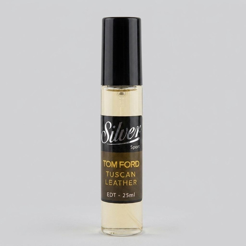 عطر جیبی مردانه سیلور مدل تام فورد توسکان لدر حجم 25 میلی لیتر