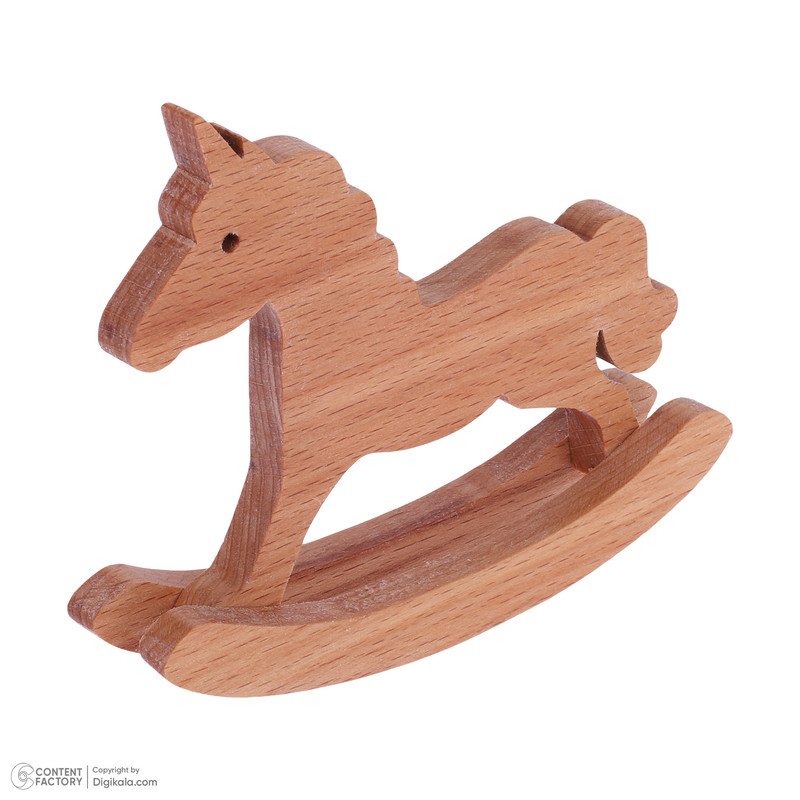اسباب بازی چوبی مدل اسب کد WT001