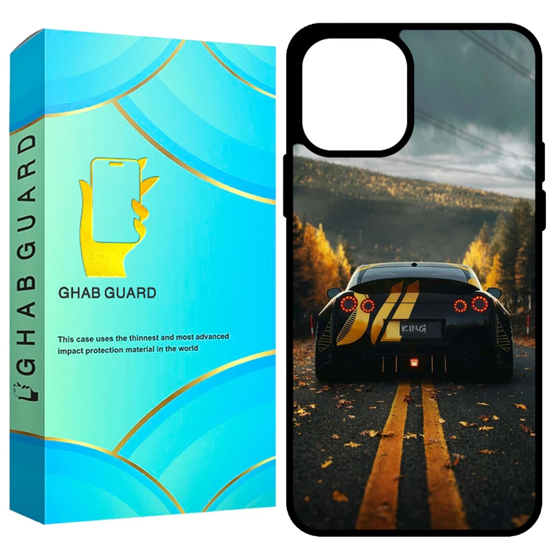  کاور قاب گارد طرح ماشین مدل GCHP12P مناسب برای گوشی موبایل اپل iPhone 12 Pro