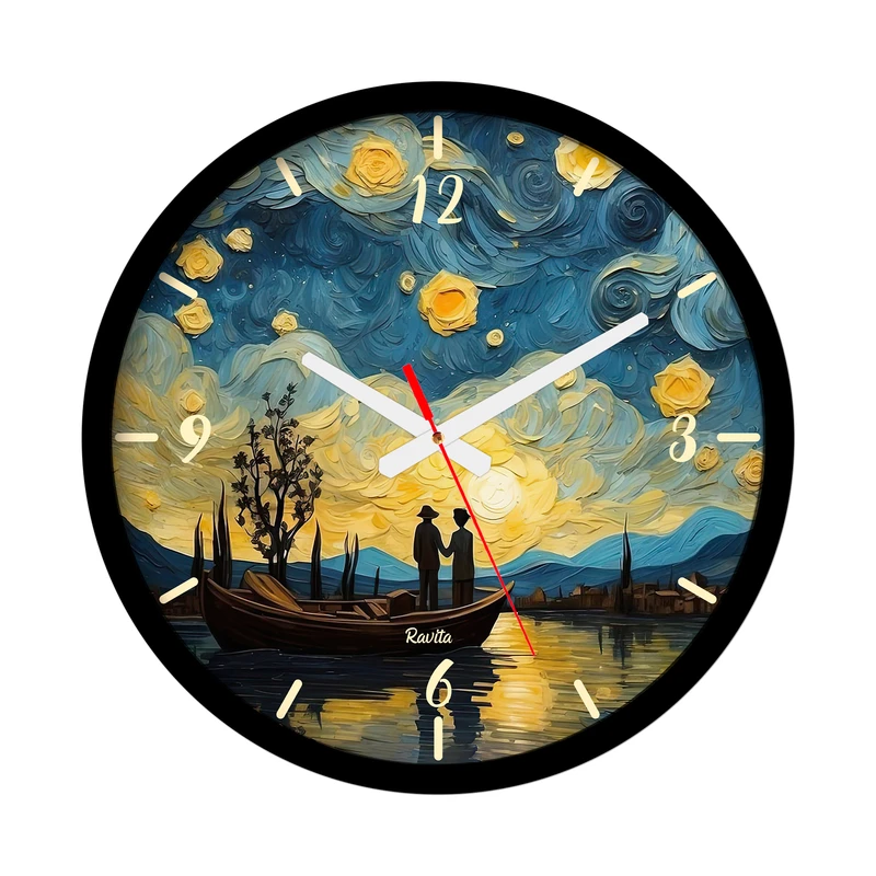 ساعت رومیزی عقربه‌ای راویتا مدل فانتزی -ونگوک کد 3570