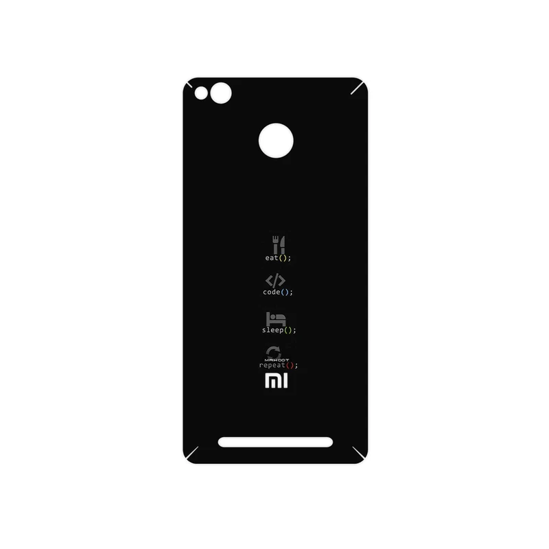 برچسب پوششی ماهوت مدل Programming 2 مناسب برای گوشی موبایل شیائومی Redmi 3 Pro