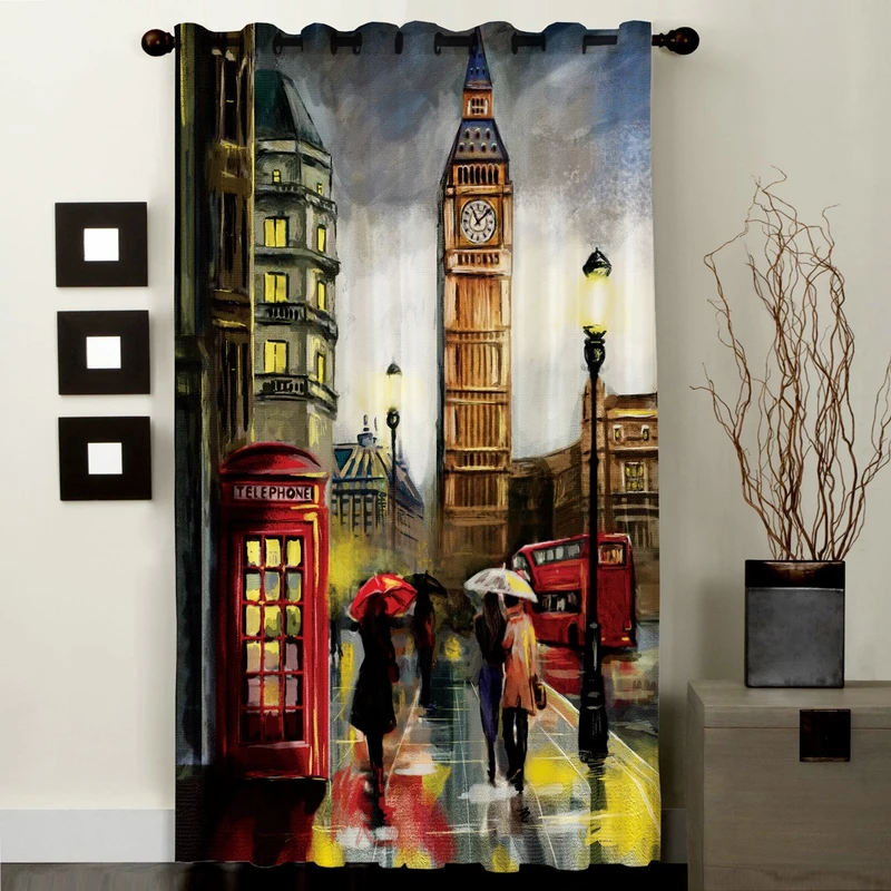 پرده رنس مدل C1-50120 ارتفاع 290 سانتی متر