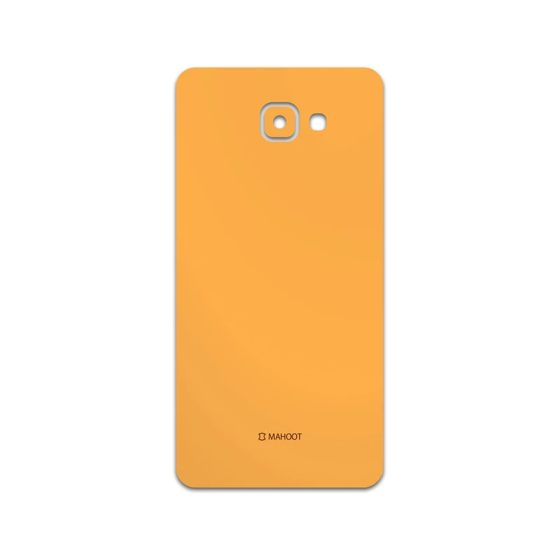 برچسب پوششی ماهوت مدل Matte-Orange مناسب برای گوشی موبایل سامسونگ Galaxy A9 2016