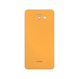 برچسب پوششی ماهوت مدل Matte-Orange مناسب برای گوشی موبایل سامسونگ Galaxy A9 2016