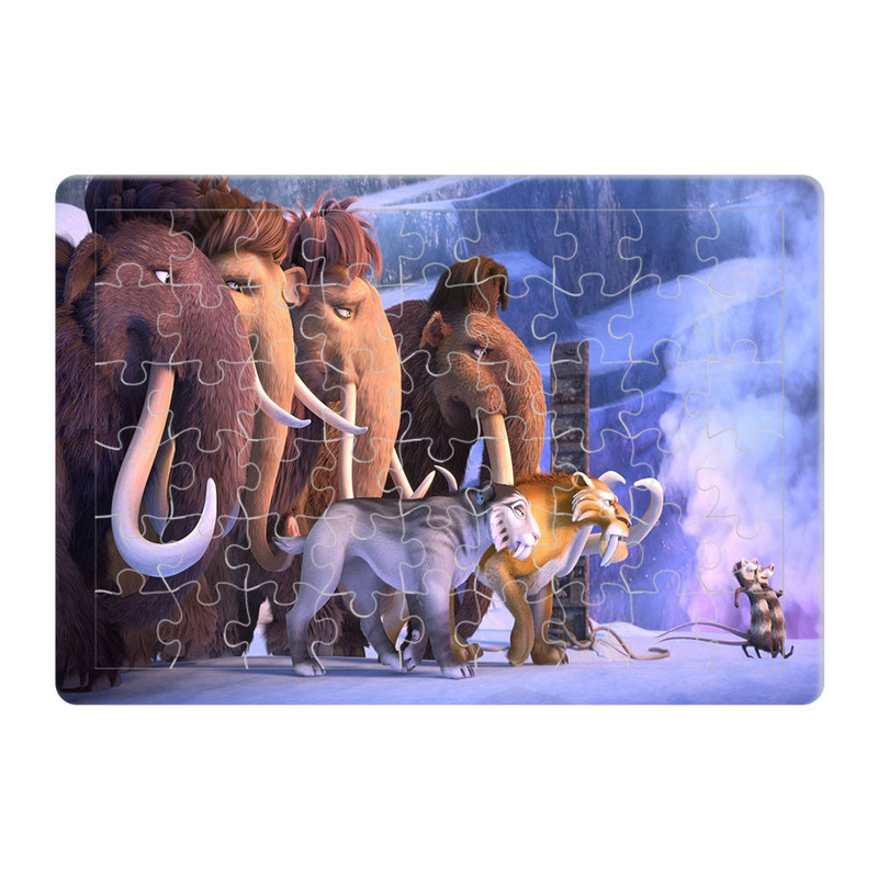 پازل 54 تکه طرح عصريخبندان مدل P950