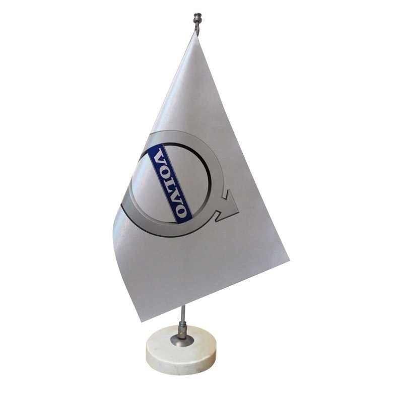 پرچم رومیزی مدل لوگوی ولوو