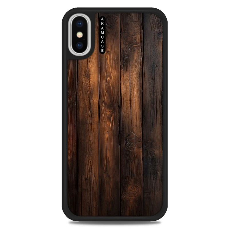 کاور آکام مدل AMC-WAX-WOOD-23 مناسب برای گوشی موبایل اپل iPhone X/Xs