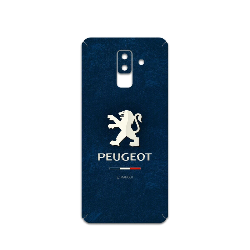 برچسب پوششی ماهوت مدل Peugeot مناسب برای گوشی موبایل سامسونگ Galaxy A6 Plus 2018