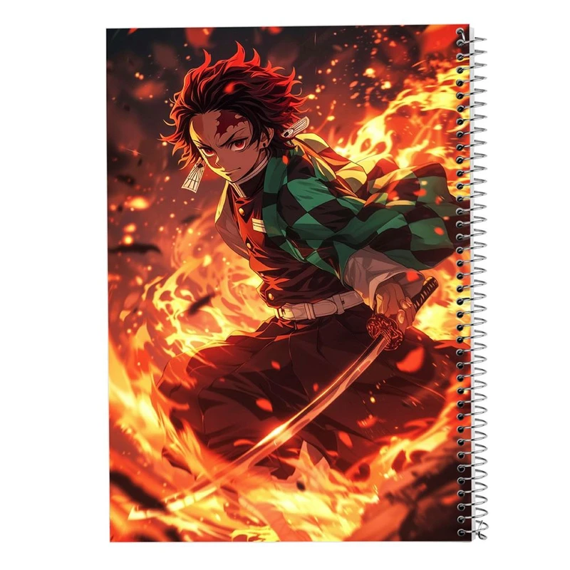 دفتر ژورنال نویسی 50 برگ مدوپد مدل نقطه ای طرح شیطان کش کد DF16711