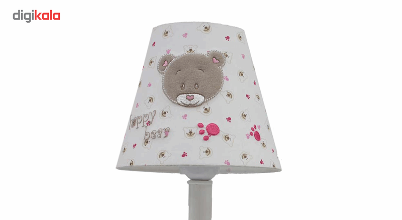 آباژور رومیزی کیدبو مدل Cute Bear Pink