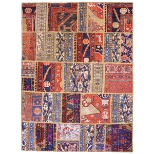 کلاژ فرش سه متری پرشین وینتیج کد 163006