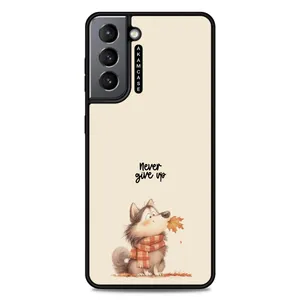 AKAM AMC-WSGS21-ANIMALS QOUTES-11 Cover For Samsung Galaxy S21