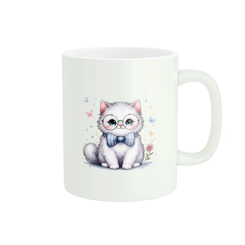 ماگ پاد آفرین طرح گربه کد 1053