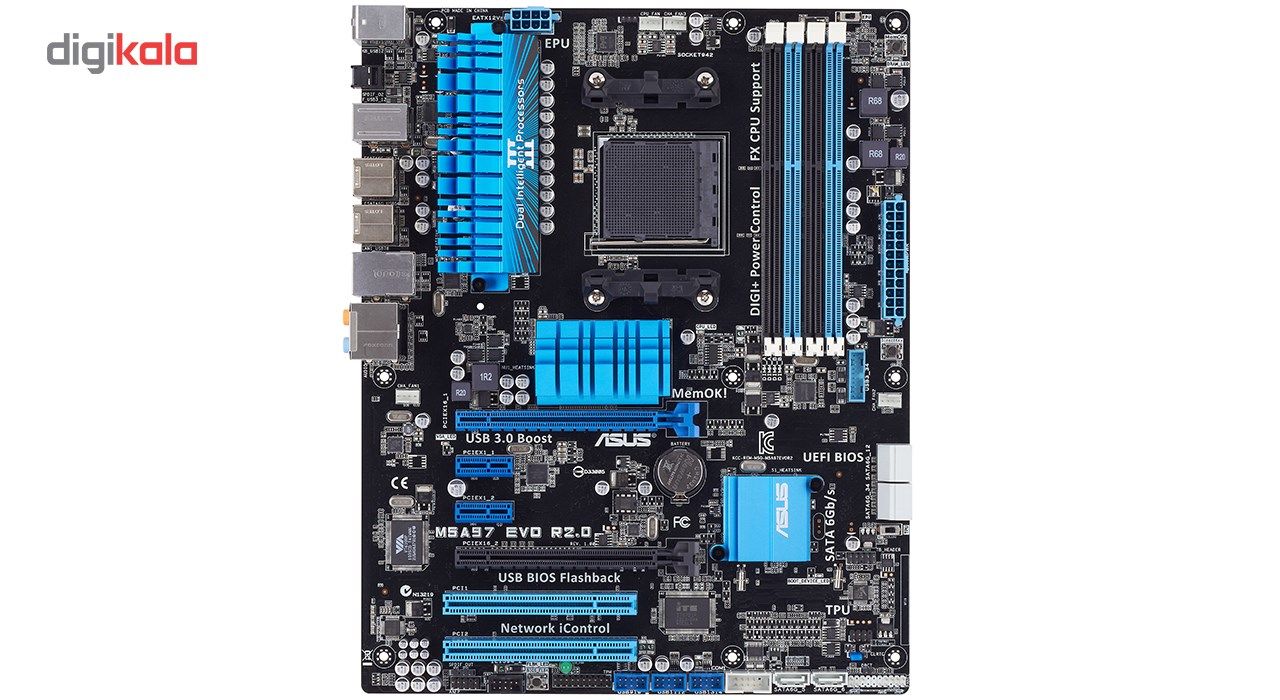 مشخصات، قیمت و خرید مادربرد ایسوس مدل M5A97 EVO R2.0 | دیجیکالا