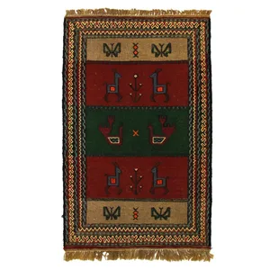 گلیم دستباف سرزمین فرش  کد TKG108