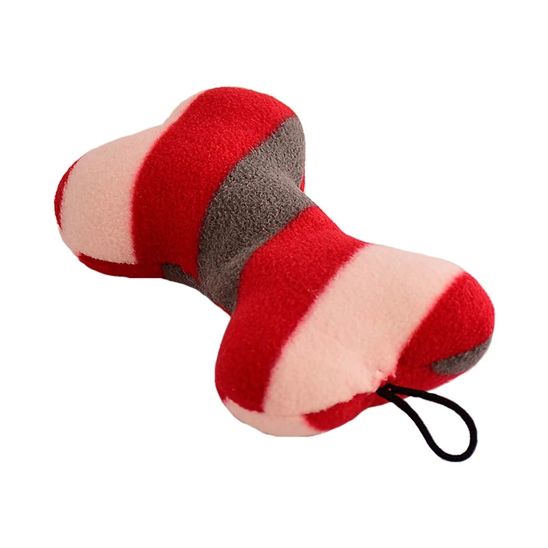 اسباب بازی سگ استخوان پولیشی مدل Plush Bone DG003