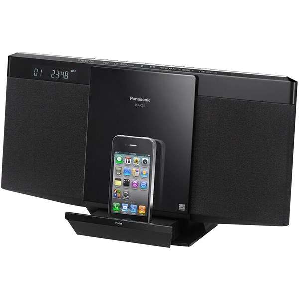 سیستم استریوی کوچک پاناسونیک اس سی-اچ سی 25 همراه با داک آیپاد سیستم استریوی کوچک پاناسونیک اس سی-اچ سی 25 همراه با داک آیپاد